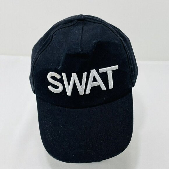 Swat Police Team Archery Cap Men Baseball Hat Trucker Officer Adjustable Black - Picture 1 of 12